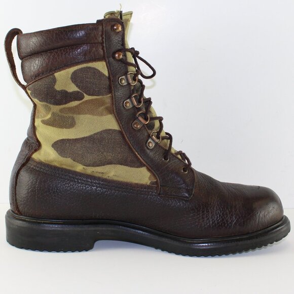 Vintage Red Wings Irish Setter Sport Hunting Camo Boots Mens Size 12 - Picture 4 of 11